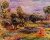 皮埃尔 奥古斯特 雷诺阿 : Cagnes Landscape